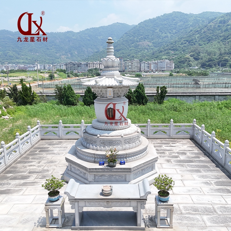 寺院景区大型石塔定做款式