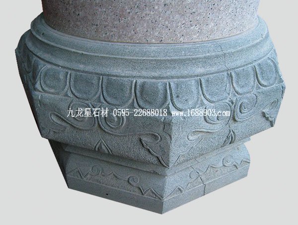 青石龙柱底座构件2