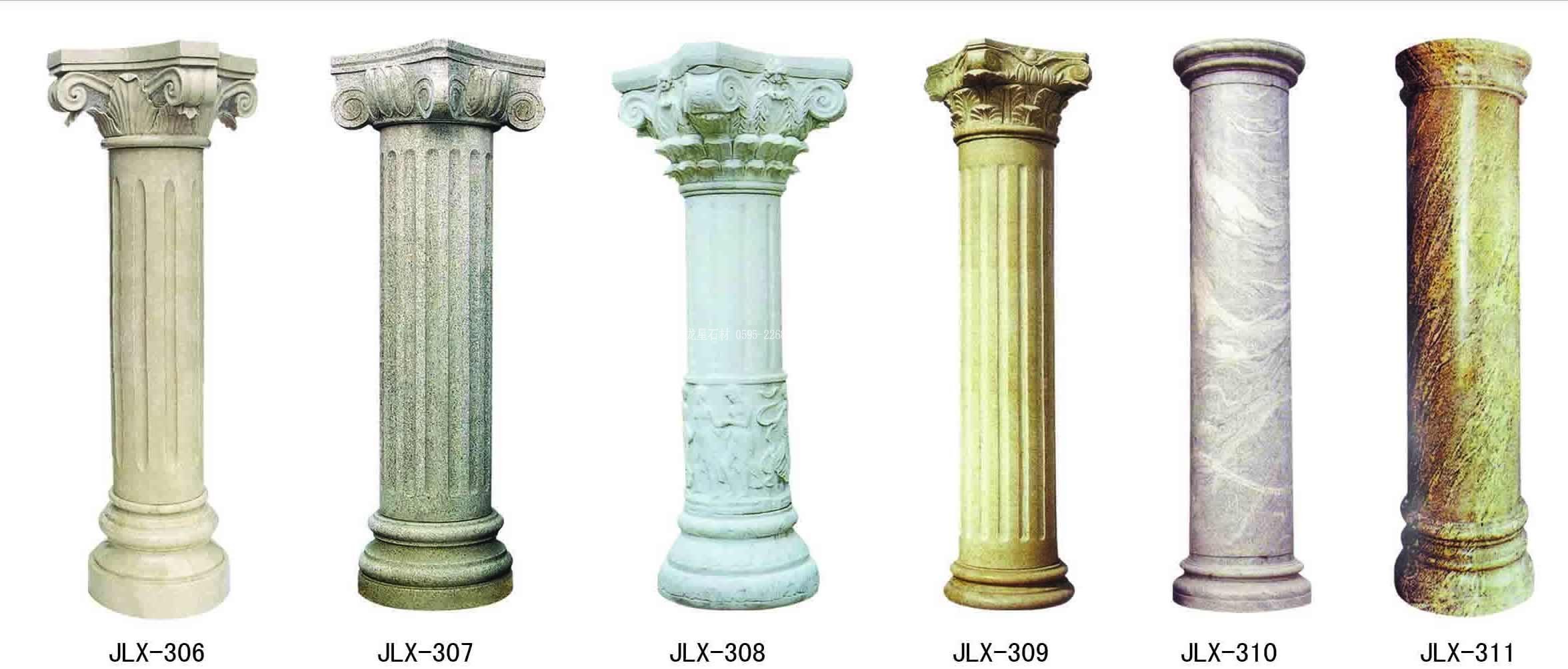 欧式石雕罗马柱2