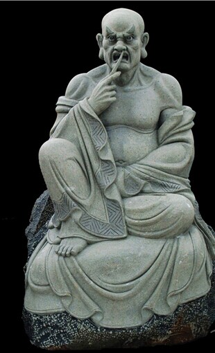 十八罗汉佛像石雕雕塑4