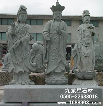 唐三藏观世音菩萨石雕佛像
