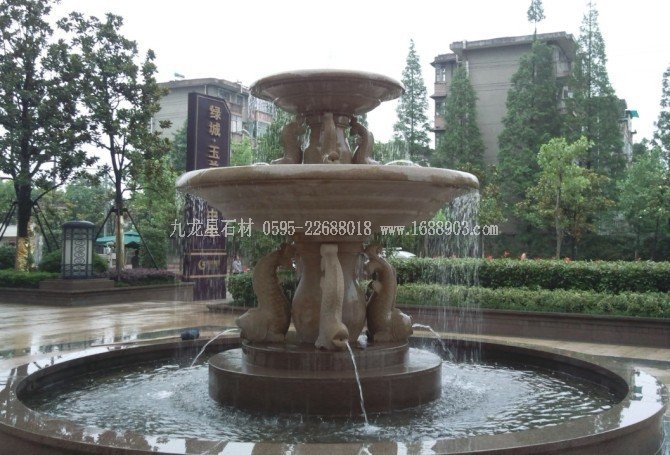 福建石雕喷泉9
