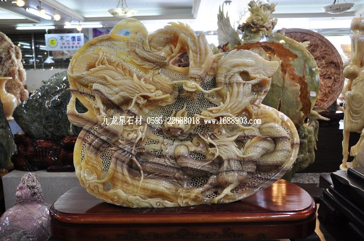 【摄游天下】台湾之行足迹十四——石雕工艺品欣赏 - 幽兰猗猗 - 幽兰的心灵养吧