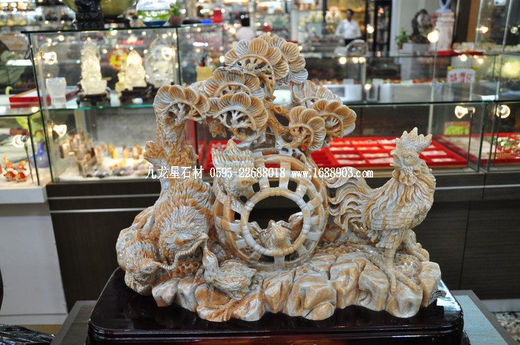 【摄游天下】台湾之行足迹十四——石雕工艺品欣赏 - 幽兰猗猗 - 幽兰的心灵养吧