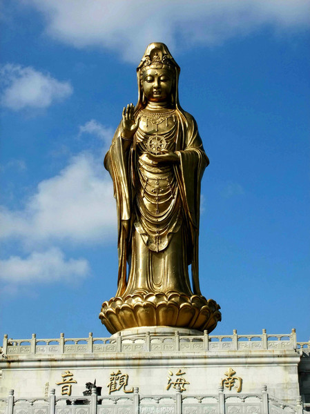 南海观音佛像赏析