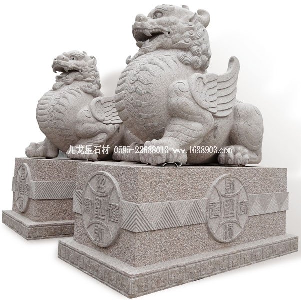 石雕貔貅的开光仪式