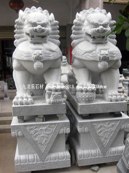 中国民间石狮子的应用范围与风格流派