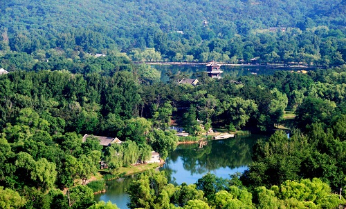避暑山庄远景
