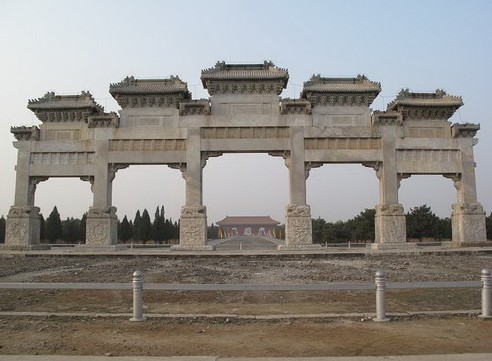 陵园古建之清东陵石牌坊