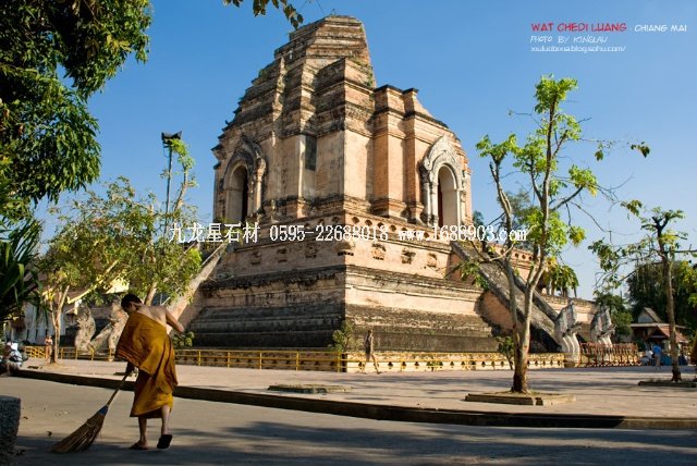 泰国清迈契迪龙寺赏析