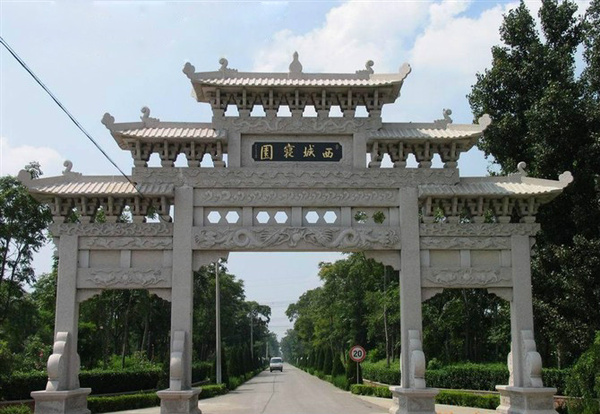传统石雕牌坊的运用及造型介绍