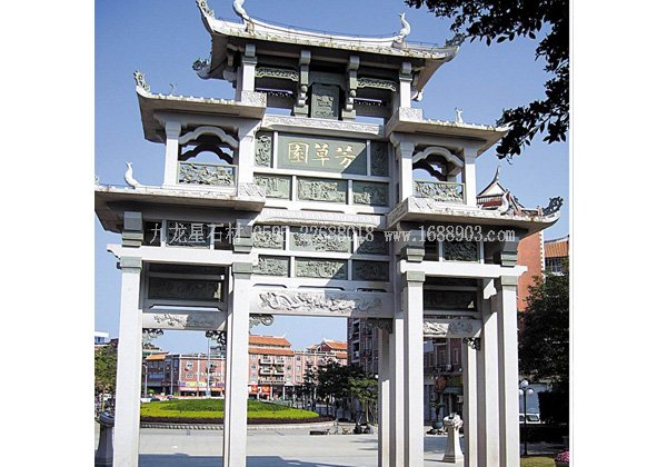 石雕牌坊适合安装在哪里