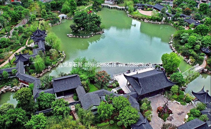 中国古典园林造景的五大元素-艺术品