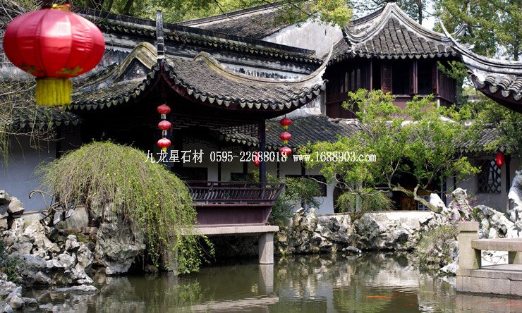 中国古典园林造景的五大元素-建筑