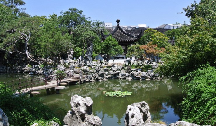中国古典园林造景的五大元素-水体